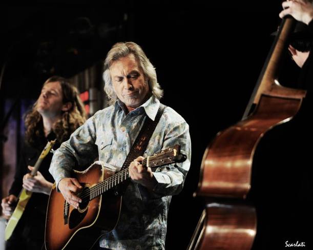 Jim Lauderdale in his commissioned shirt in Liberty 'Hera' Photograph by Anthony Scarlati