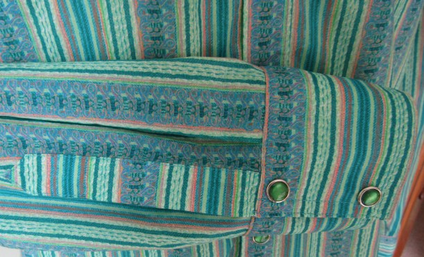 close up sleeve placket